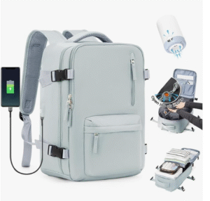 mochila al vacio avion